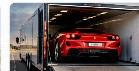 Enclosed vehicle transport